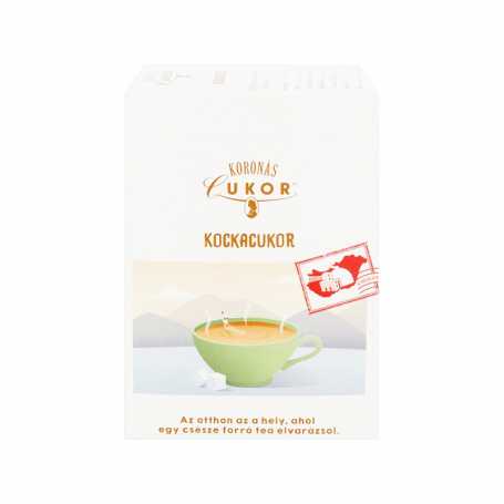 Koronás kockacukor 0,5 kg