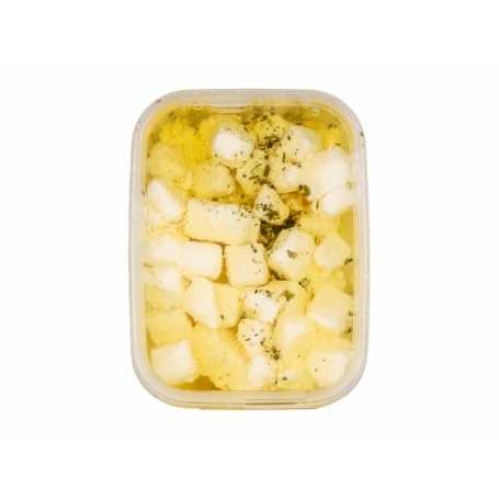 Ínyenc mester kockázott krémfehér sajt fűszeres olajban 250 g