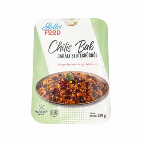Hello Food Chilis bab darált sertéshússal 330 g