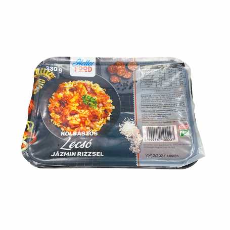 Hello Food kolbászos lecsó jázmin rizzsel 330 g