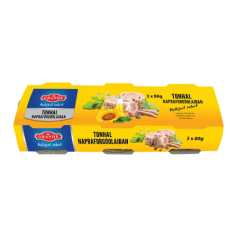 Grande tonhaltörzs napraforgóolajban 3x80 g