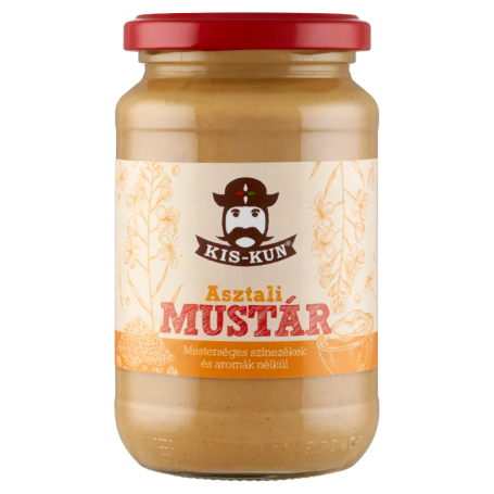 Kis-kun asztali mustár 350 g 