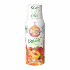 FM Bubble12 őszibarack gyümölcsszörp 500 ml (DRS)