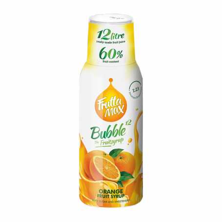 FM Bubble12 narancs gyümölcsszörp 500 ml (DRS)