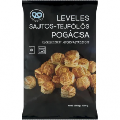 Frigotti leveles sajtos tejfölös pogácsa 1000 g 
