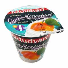 Nádudvari barack vit. joghurt 125 g 