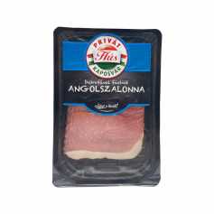 Privát bükkfával füstölt angolszalonna szel. 80 g vg.