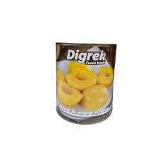 Digrek őszibarackbefőtt felezett 3050 g