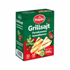 Hajdú grill sajt 240 g paradicsomos- bazsalikomos
