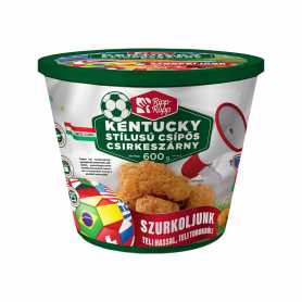 Ripp-Ropp kentucky csípős csirkeszárny vödörben (VB EDITION) 600 g