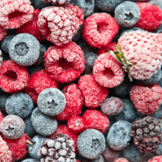 Fagyasztott gyümölcsök