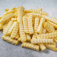 Fagyasztott burgonya termékek